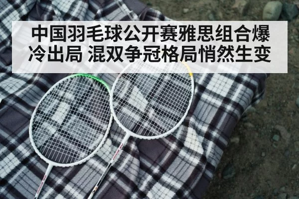 badminton racket closeup
